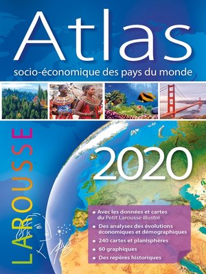 cover image of Atlas socio-économique des pays du monde 2020